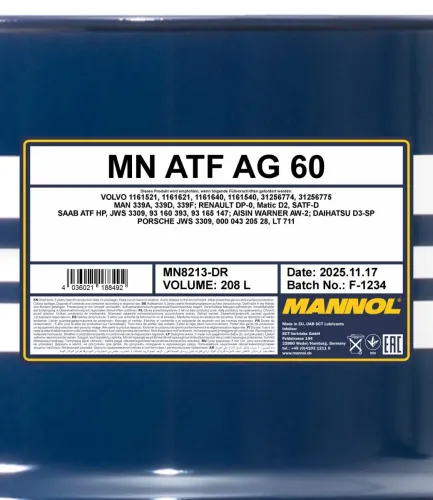 Getriebeöl SCT - MANNOL MN8213-DR Bild Getriebeöl SCT - MANNOL MN8213-DR
