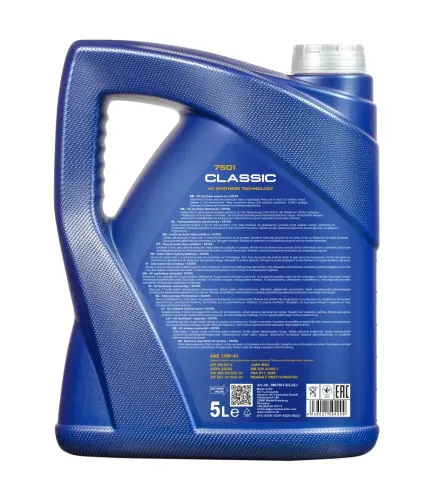 Motoröl 10W-40 5L SCT - MANNOL MN7501-5 Bild Motoröl 10W-40 5L SCT - MANNOL MN7501-5