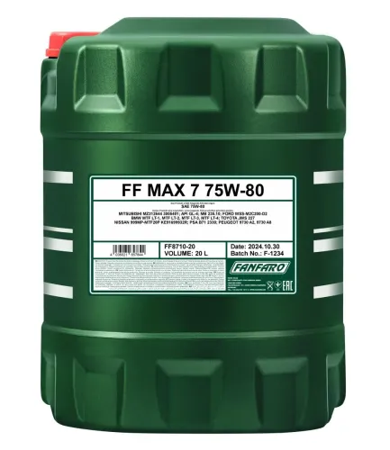 Getriebeöl 75W-80 SCT - MANNOL FF8710-20 Bild Getriebeöl 75W-80 SCT - MANNOL FF8710-20