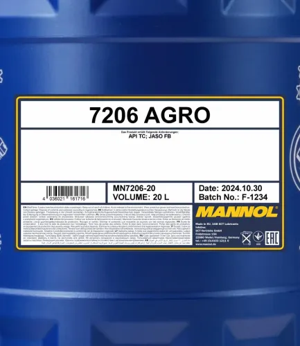 Motoröl 20L SCT - MANNOL MN7206-20 Bild Motoröl 20L SCT - MANNOL MN7206-20