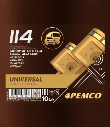 Motoröl 15W-40 10L SCT - MANNOL PM0114-10 Bild Motoröl 15W-40 10L SCT - MANNOL PM0114-10