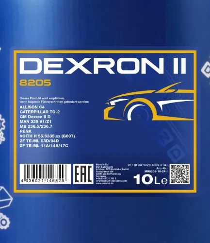 Getriebeöl SCT - MANNOL MN8205-10 Bild Getriebeöl SCT - MANNOL MN8205-10