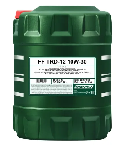 Motoröl 10W-30 20L SCT - MANNOL FF6112-20 Bild Motoröl 10W-30 20L SCT - MANNOL FF6112-20