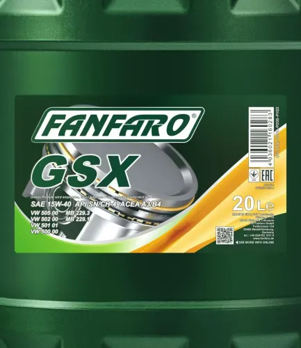 Motoröl 15W-40 20L SCT - MANNOL FF6401-20 Bild Motoröl 15W-40 20L SCT - MANNOL FF6401-20