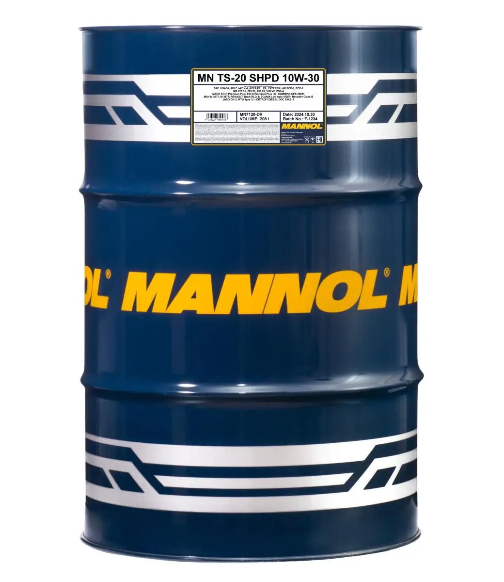 Motoröl 10W-30 208L SCT - MANNOL MN7120-DR