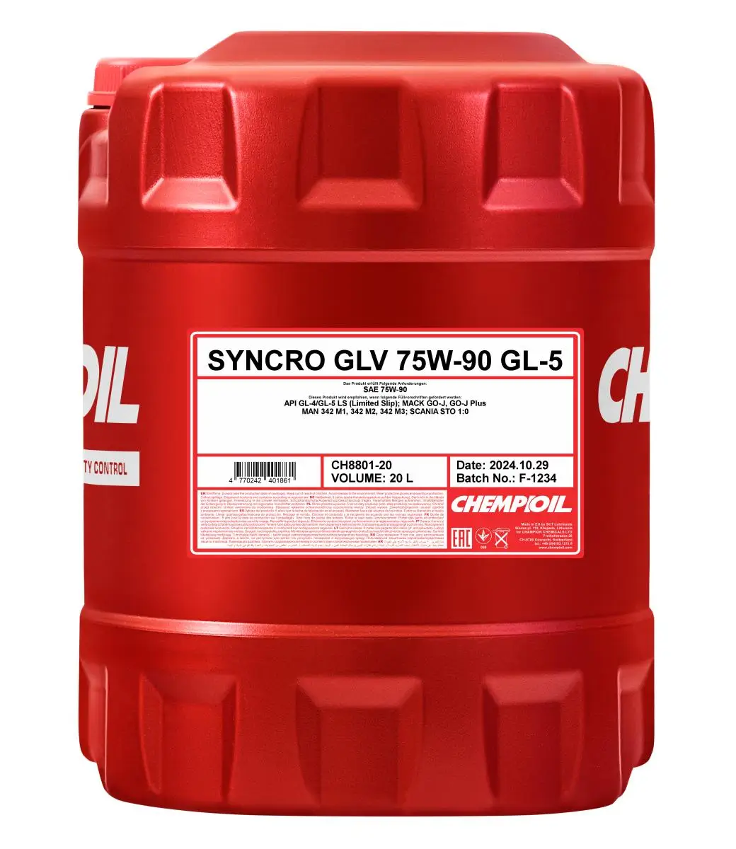 Getriebeöl 75W-90 SCT - MANNOL CH8801-20