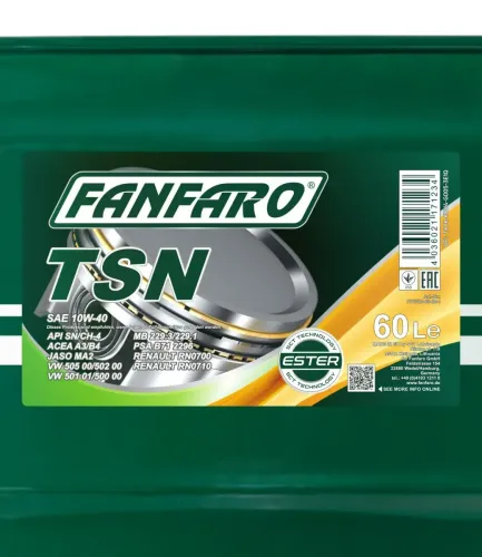 Motoröl 10W-40 60L SCT - MANNOL FF6704-60 Bild Motoröl 10W-40 60L SCT - MANNOL FF6704-60