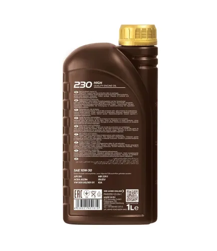 Motoröl 10W-30 1L SCT - MANNOL PM0230-1 Bild Motoröl 10W-30 1L SCT - MANNOL PM0230-1