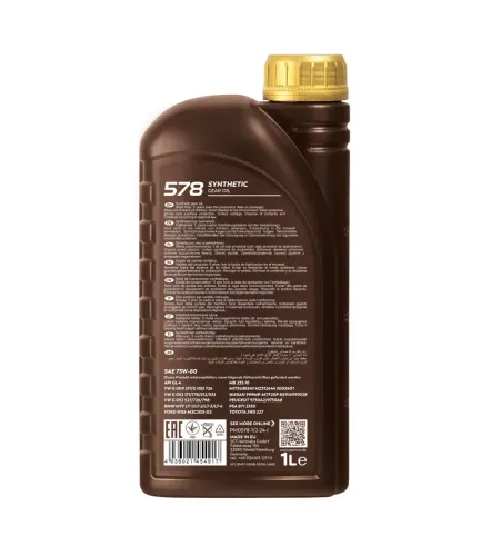 Getriebeöl 75W-80 SCT - MANNOL PM0578-1 Bild Getriebeöl 75W-80 SCT - MANNOL PM0578-1