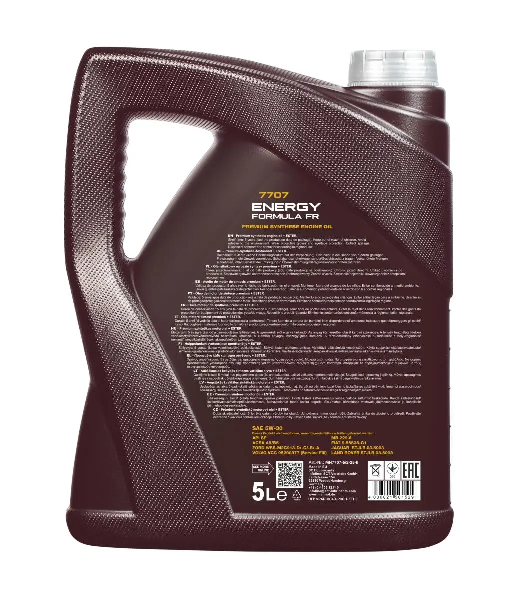 Motoröl 5W-30 5L SCT - MANNOL MN7707-5