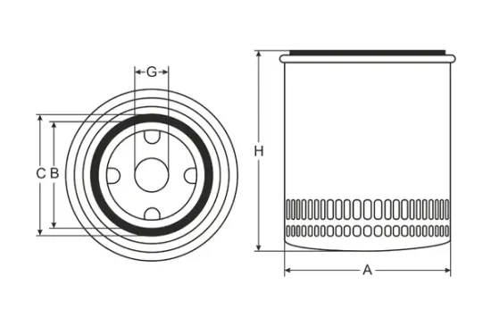 Ölfilter SCT - MANNOL SM 168 Bild Ölfilter SCT - MANNOL SM 168