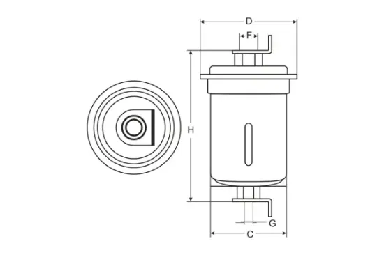Kraftstofffilter SCT - MANNOL ST 784 Bild Kraftstofffilter SCT - MANNOL ST 784