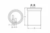 Kraftstofffilter SCT - MANNOL ST 6095 Bild Kraftstofffilter SCT - MANNOL ST 6095