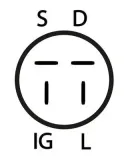 Generator 12 V ELSTOCK 28-2540