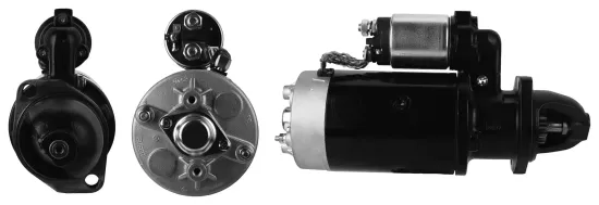 Starter 12 V 2 kW ELSTOCK 25-1204 Bild Starter 12 V 2 kW ELSTOCK 25-1204