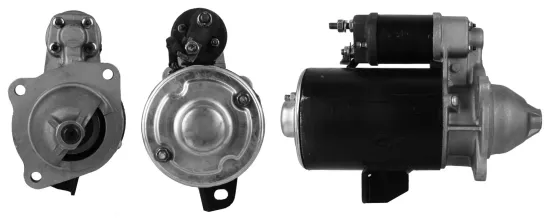 Starter 12 V 1,5 kW ELSTOCK 25-3296 Bild Starter 12 V 1,5 kW ELSTOCK 25-3296