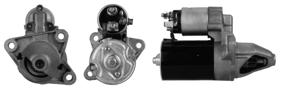 Starter 12 V 0,9 kW ELSTOCK 25-3011 Bild Starter 12 V 0,9 kW ELSTOCK 25-3011