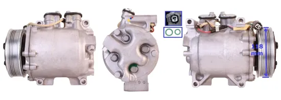 Kompressor, Klimaanlage ELSTOCK 51-0849 Bild Kompressor, Klimaanlage ELSTOCK 51-0849