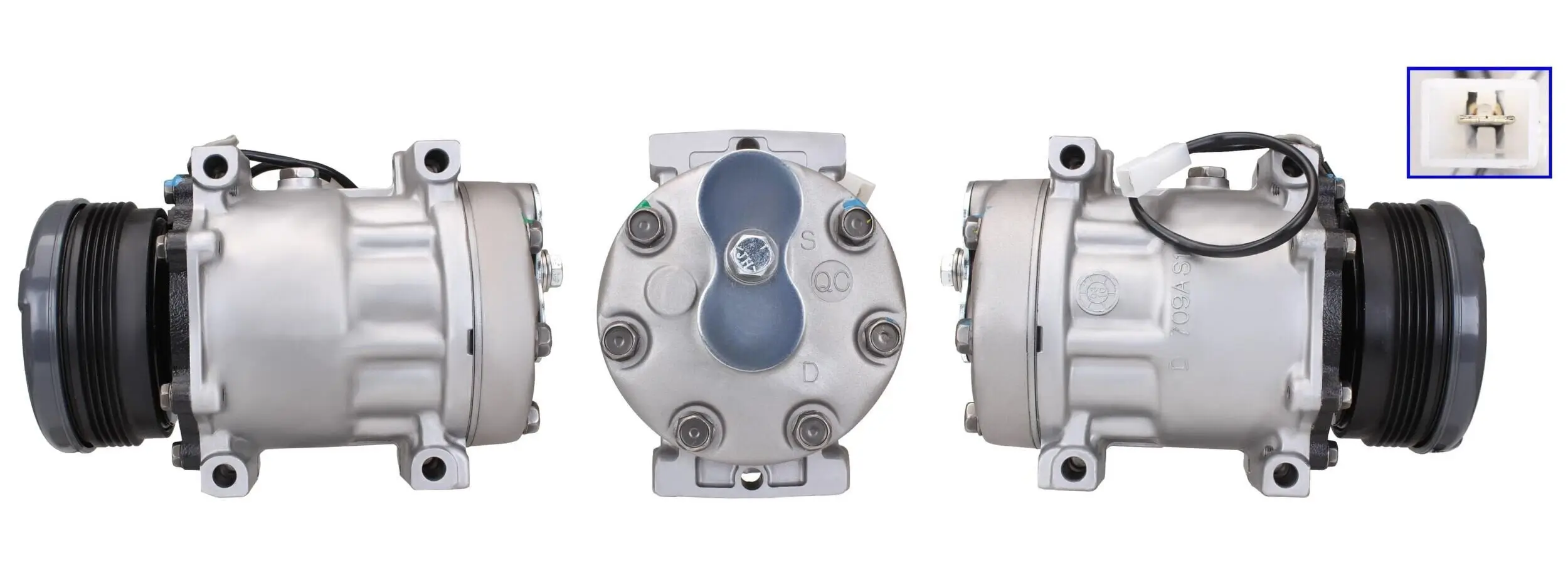 Kompressor, Klimaanlage 12 V ELSTOCK 51-0971