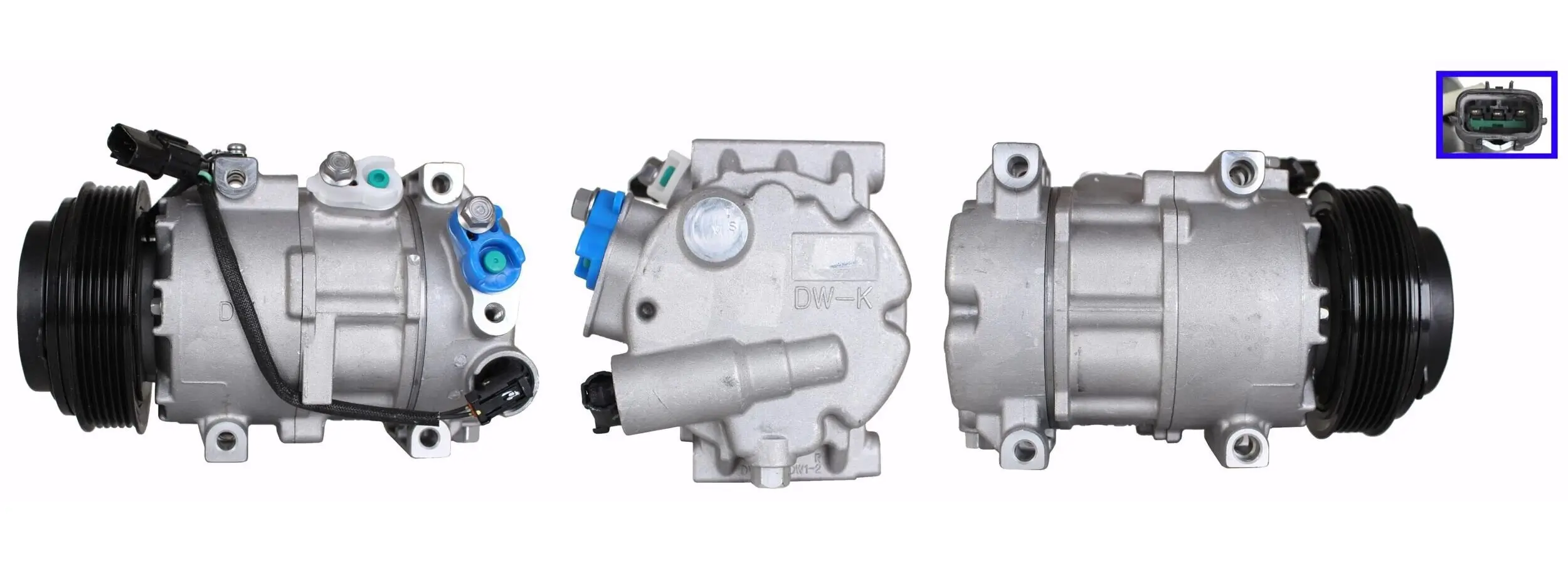 Kompressor, Klimaanlage 12 V ELSTOCK 51-1218