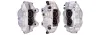 Bremssattel Vorderachse rechts hinter der Achse ELSTOCK 83-0304