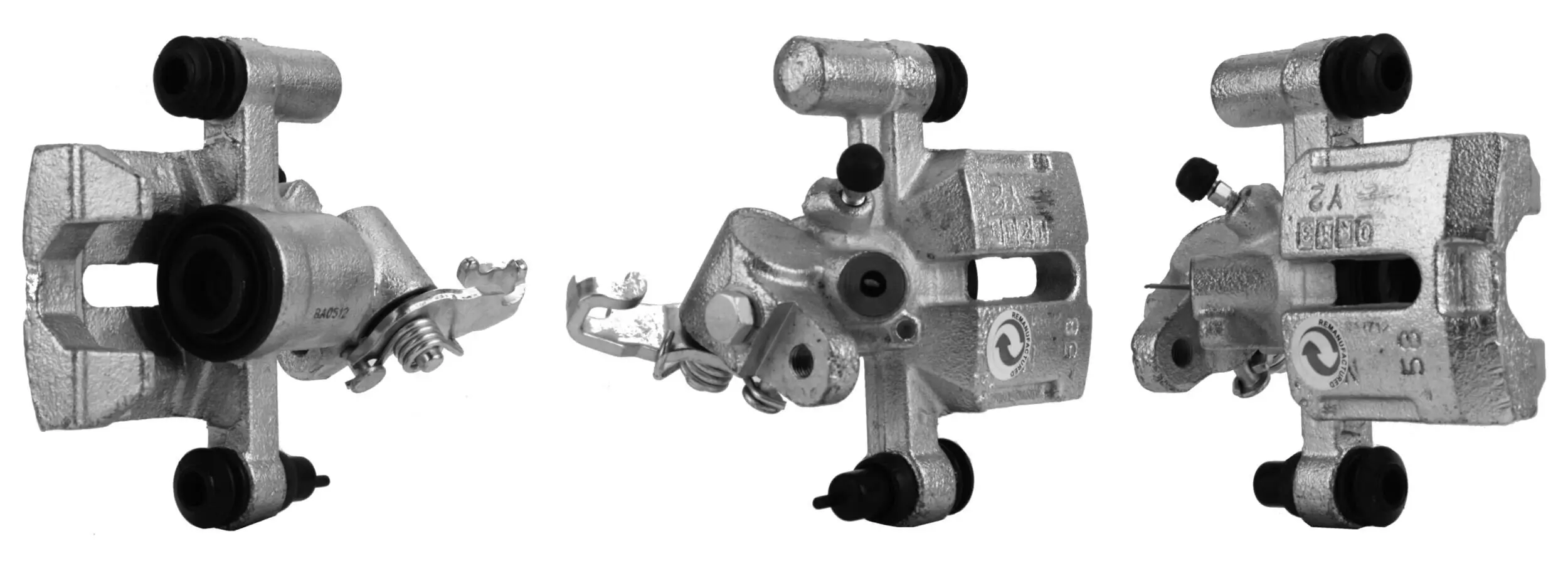 Bremssattel Hinterachse links vor der Achse ELSTOCK 86-0256