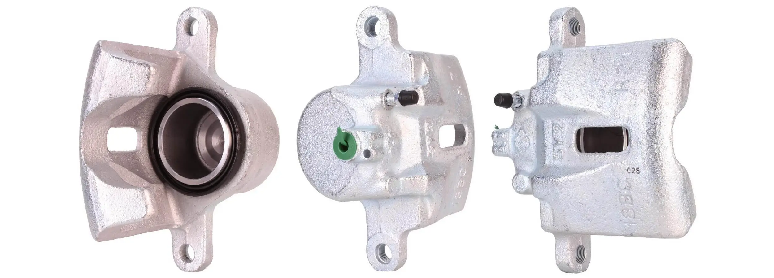 Bremssattel Vorderachse rechts hinter der Achse ELSTOCK 83-0251