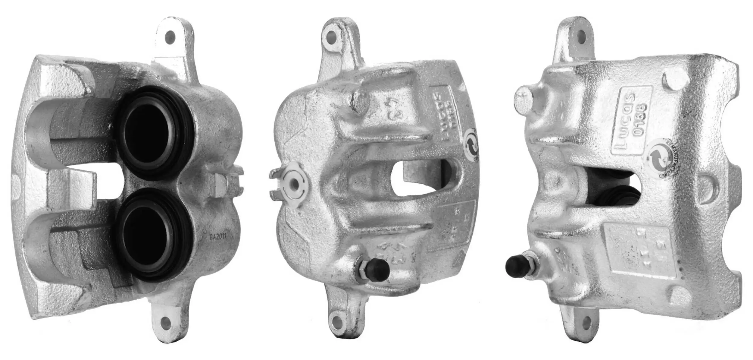 Bremssattel Vorderachse links hinter der Achse ELSTOCK 82-0943