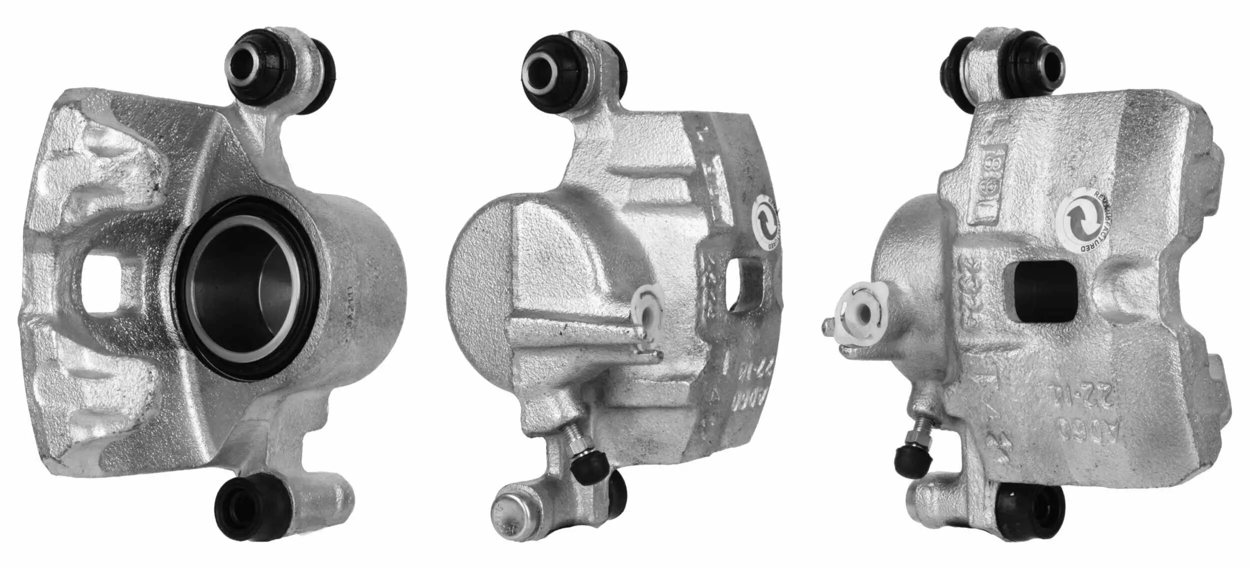 Bremssattel Vorderachse links hinter der Achse ELSTOCK 82-0808