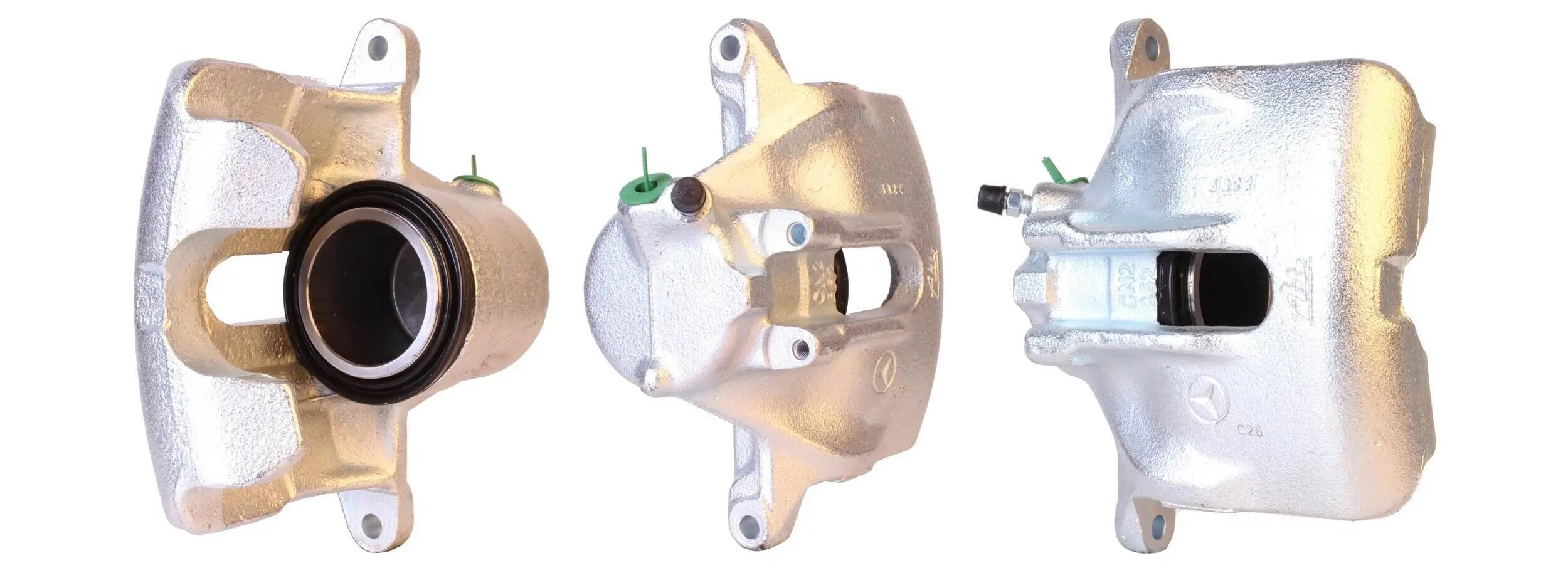 Bremssattel Vorderachse rechts hinter der Achse ELSTOCK 83-0133