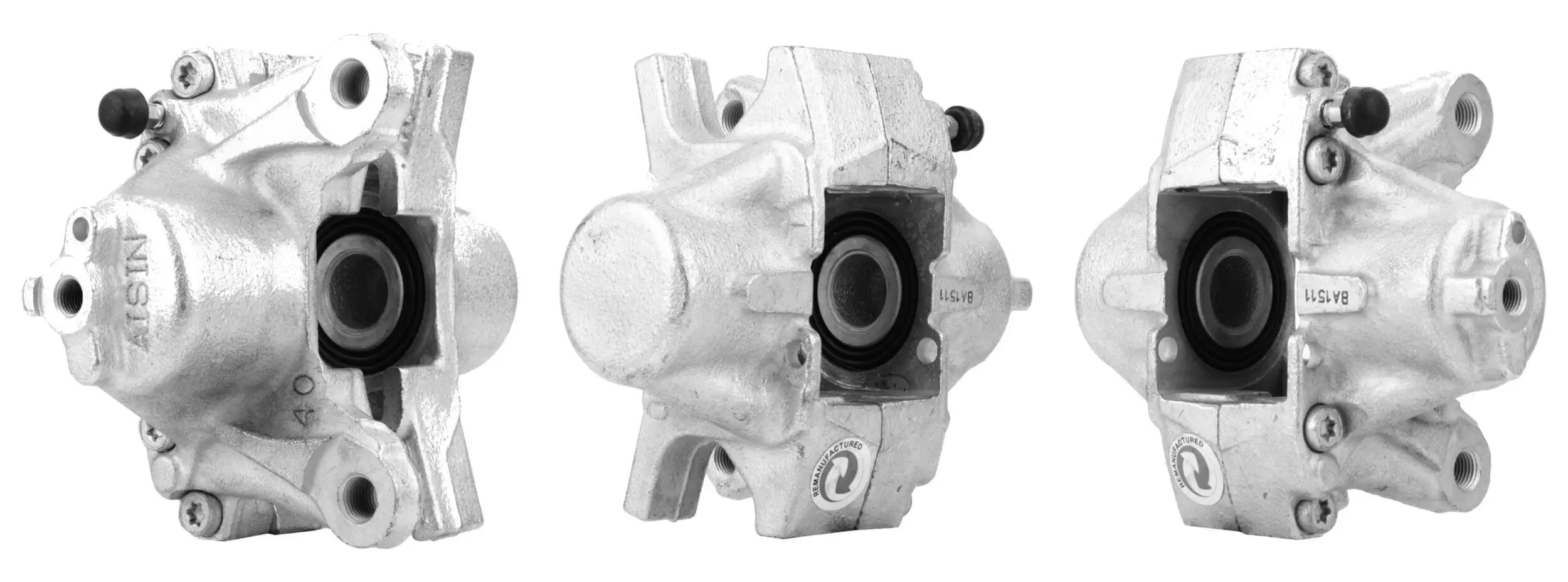 Bremssattel Hinterachse links hinter der Achse ELSTOCK 86-1611