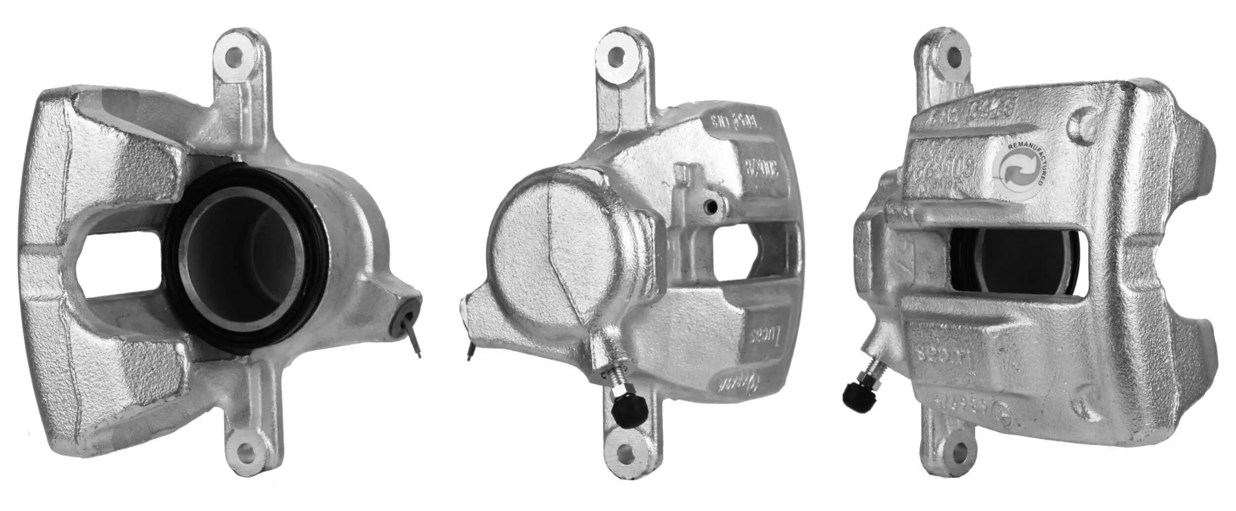 Bremssattel Vorderachse links hinter der Achse ELSTOCK 82-1640