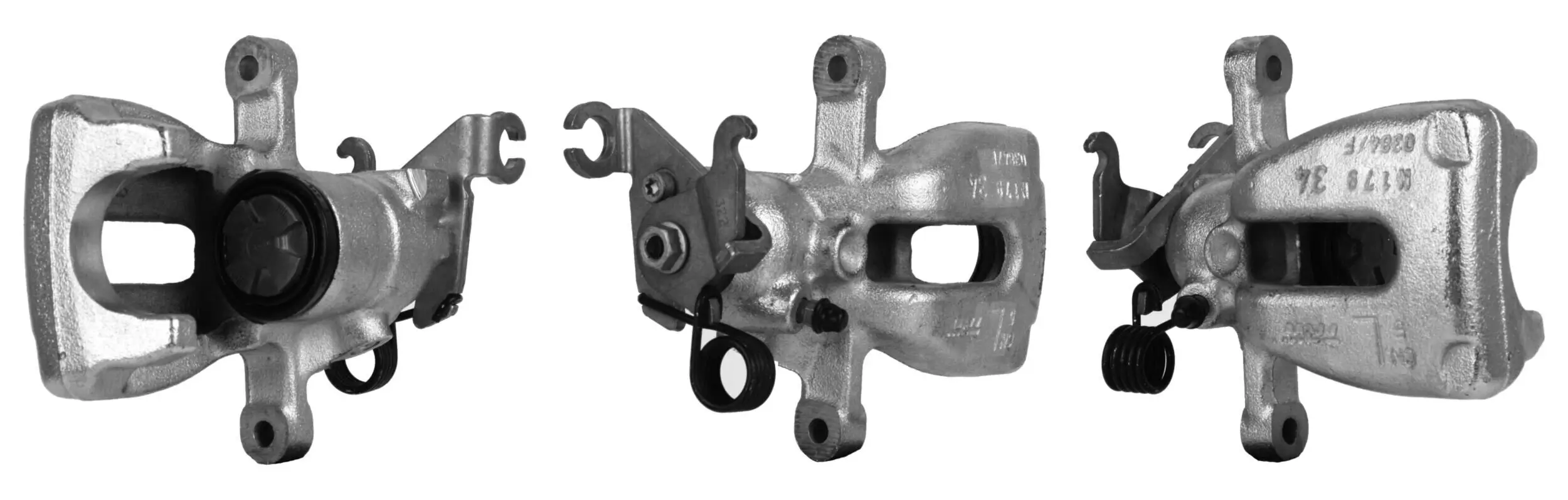 Bremssattel Hinterachse links hinter der Achse ELSTOCK 86-1662