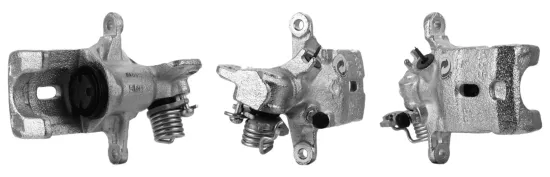 Bremssattel Hinterachse links hinter der Achse ELSTOCK 86-0363 Bild Bremssattel Hinterachse links hinter der Achse ELSTOCK 86-0363