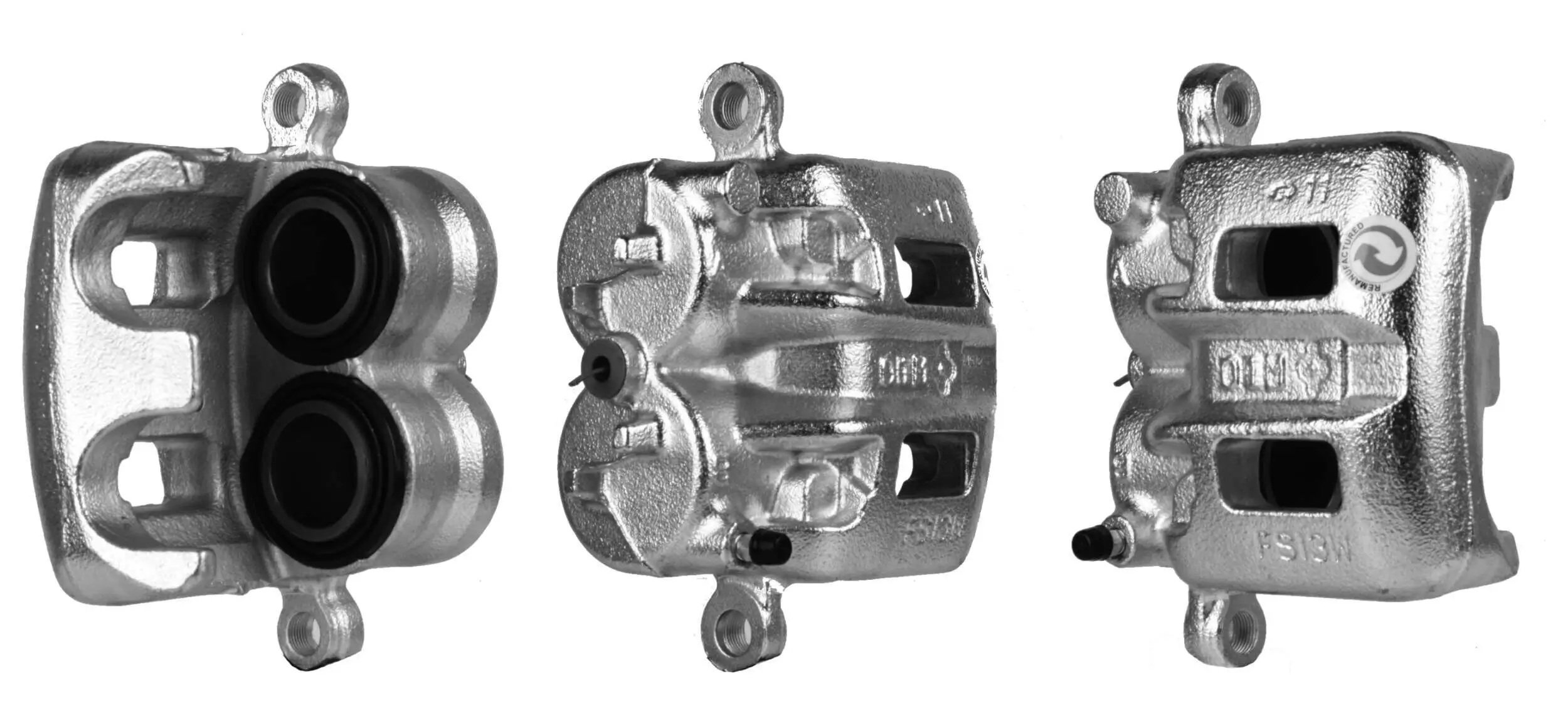 Bremssattel Vorderachse links hinter der Achse ELSTOCK 82-0888
