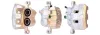 Bremssattel Vorderachse rechts hinter der Achse ELSTOCK 83-1022