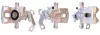 Bremssattel Hinterachse rechts hinter der Achse ELSTOCK 87-1930