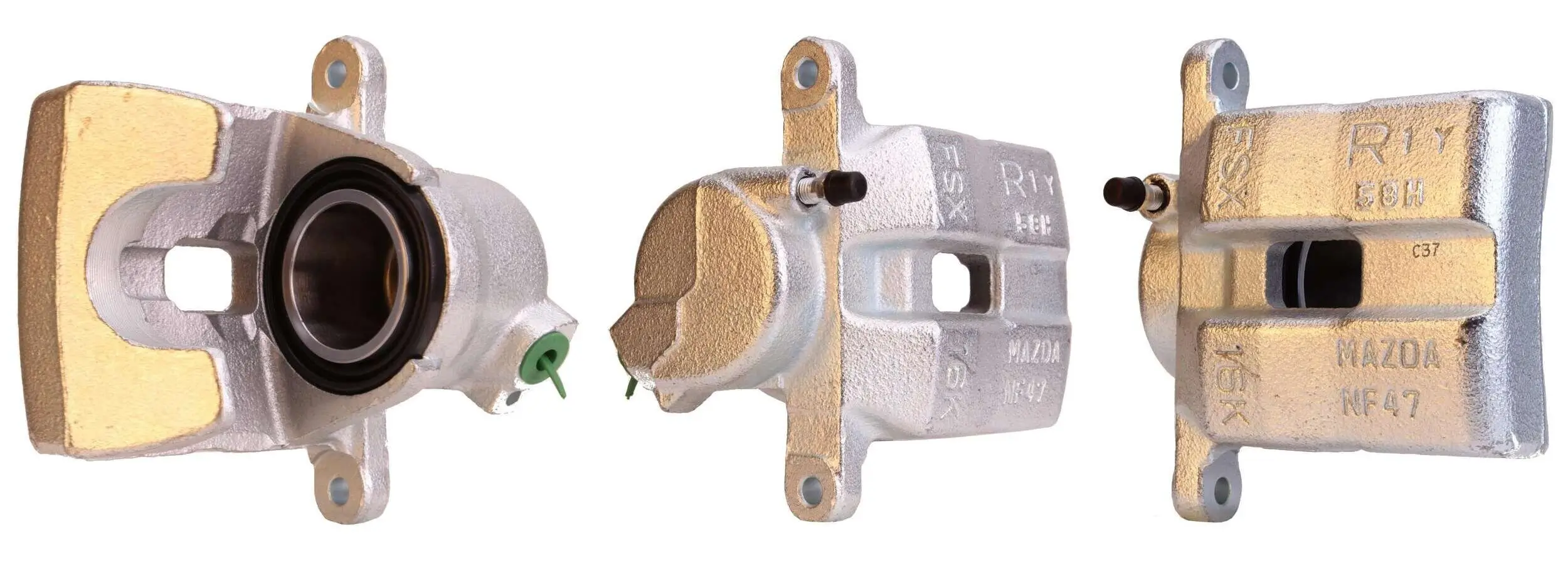 Bremssattel Vorderachse rechts hinter der Achse ELSTOCK 83-1898