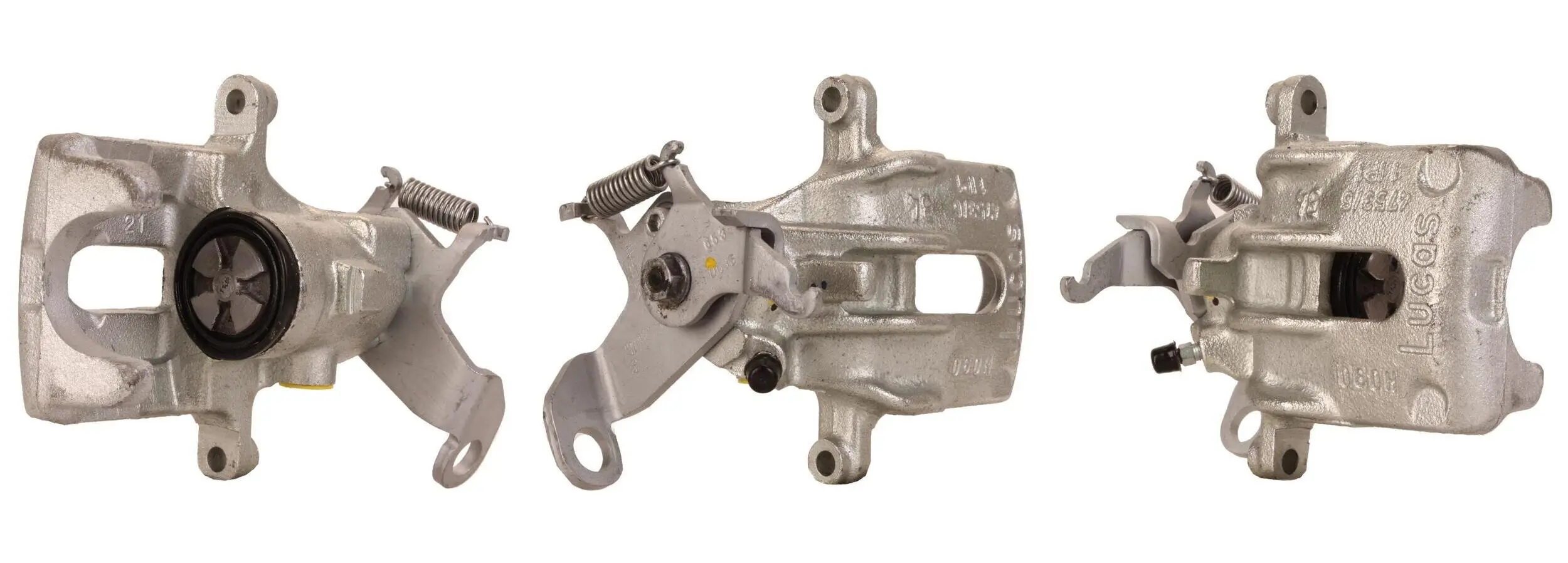 Bremssattel Hinterachse links hinter der Achse ELSTOCK 86-2106