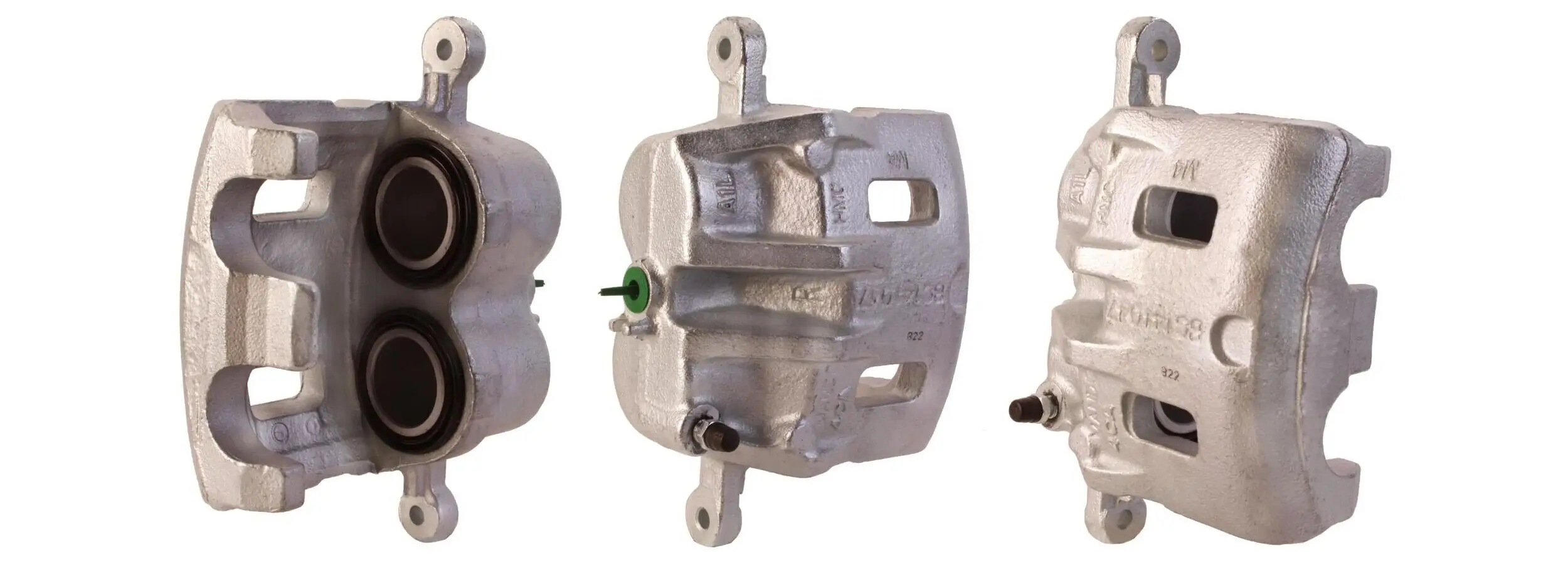 Bremssattel Vorderachse links hinter der Achse ELSTOCK 82-2182