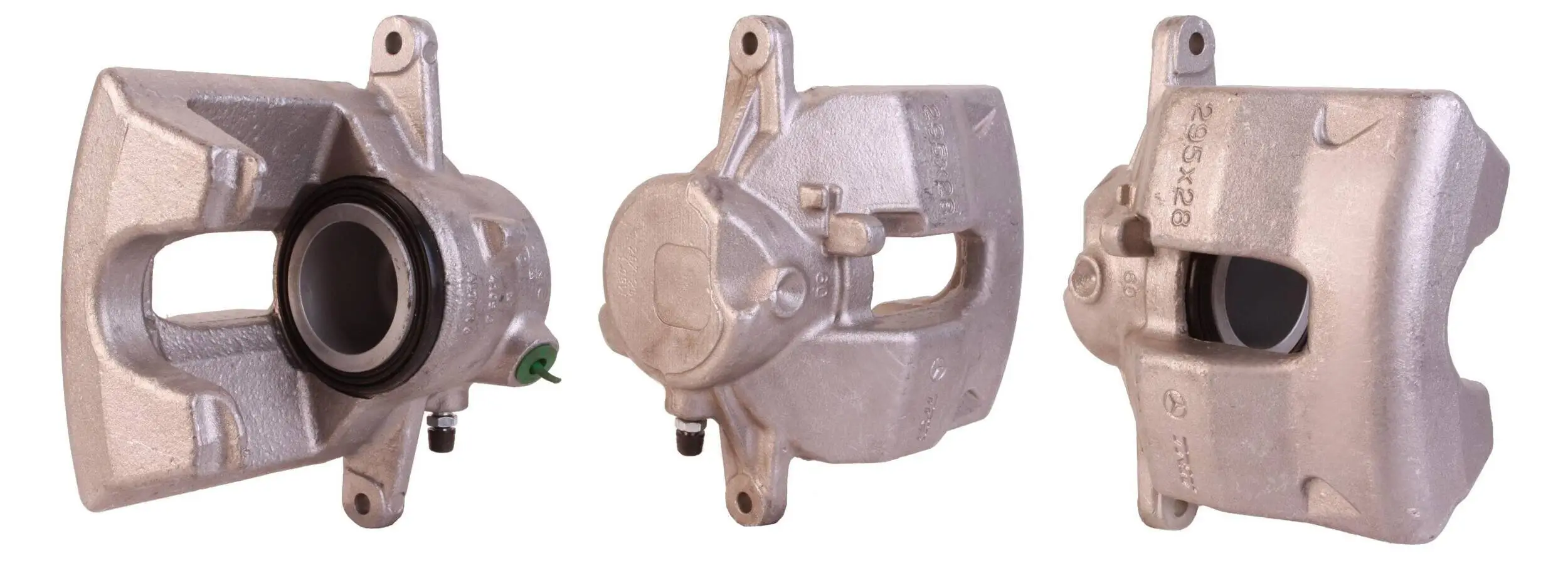 Bremssattel Vorderachse links hinter der Achse ELSTOCK 82-2206