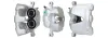 Bremssattel Vorderachse rechts hinter der Achse ELSTOCK 83-2268