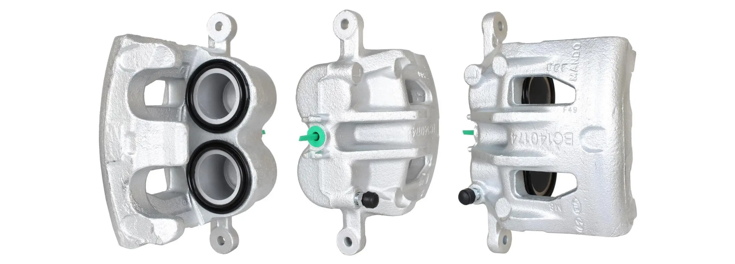 Bremssattel Vorderachse links hinter der Achse ELSTOCK 82-2581