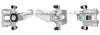 Bremssattel Hinterachse rechts hinter der Achse ELSTOCK 87-2621