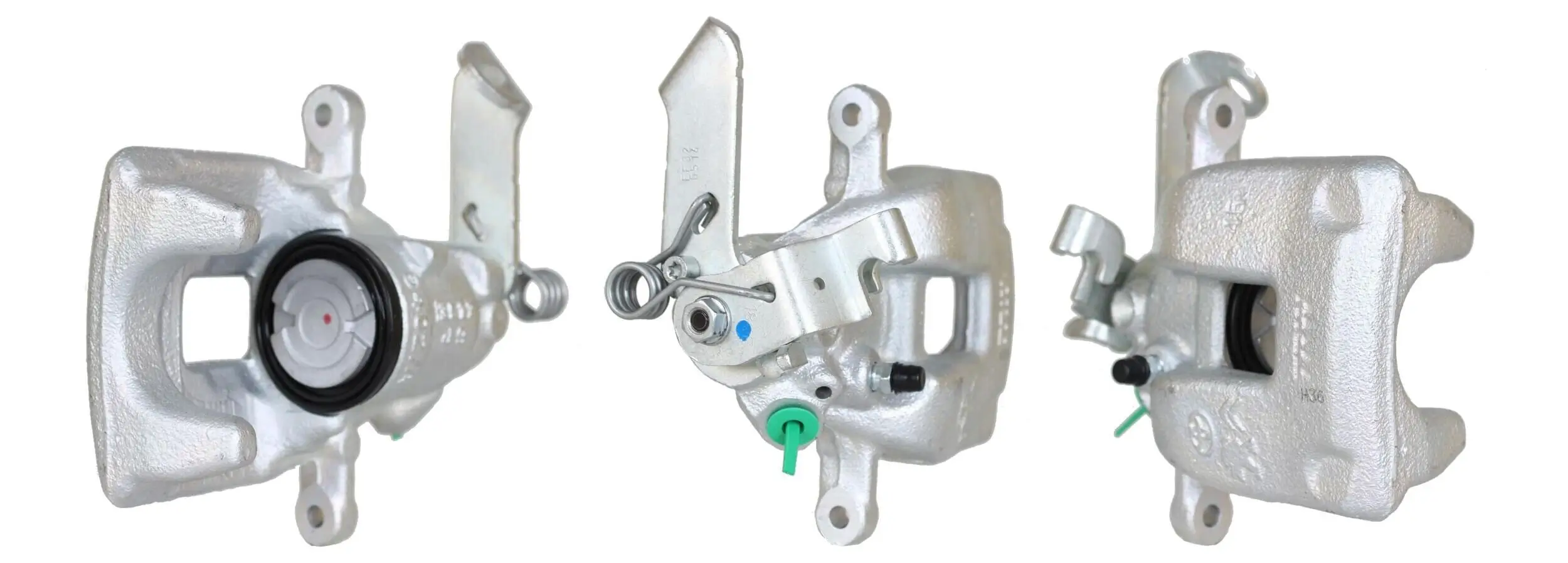 Bremssattel Hinterachse links hinter der Achse ELSTOCK 86-3012
