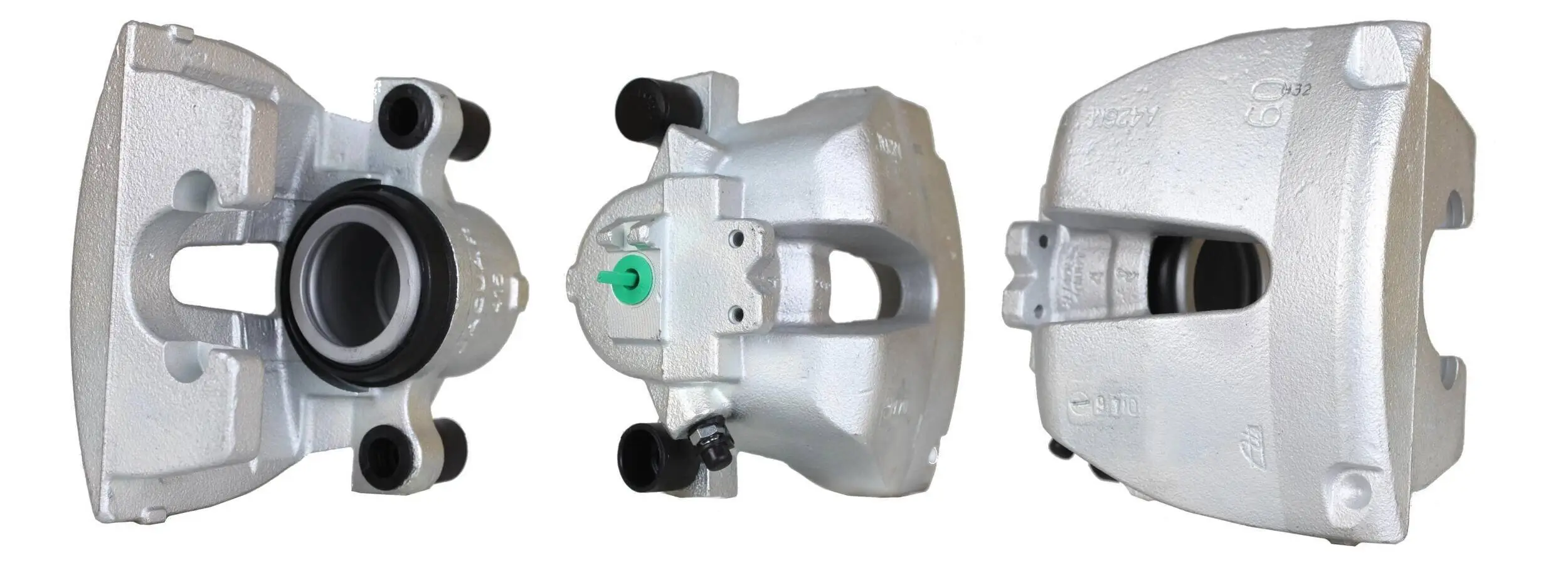 Bremssattel Vorderachse links hinter der Achse ELSTOCK 82-3046