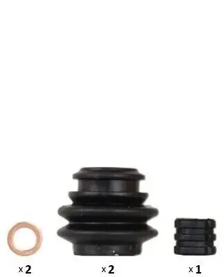 Bremssattel Hinterachse links hinter der Achse ELSTOCK 86-2508 Bild Bremssattel Hinterachse links hinter der Achse ELSTOCK 86-2508