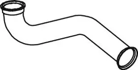 Abgasrohr vorne DINEX 22291