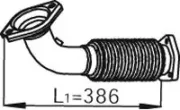 Abgasrohr vorne DINEX 29290