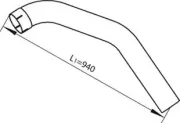 Abgasrohr Mitte DINEX 49227